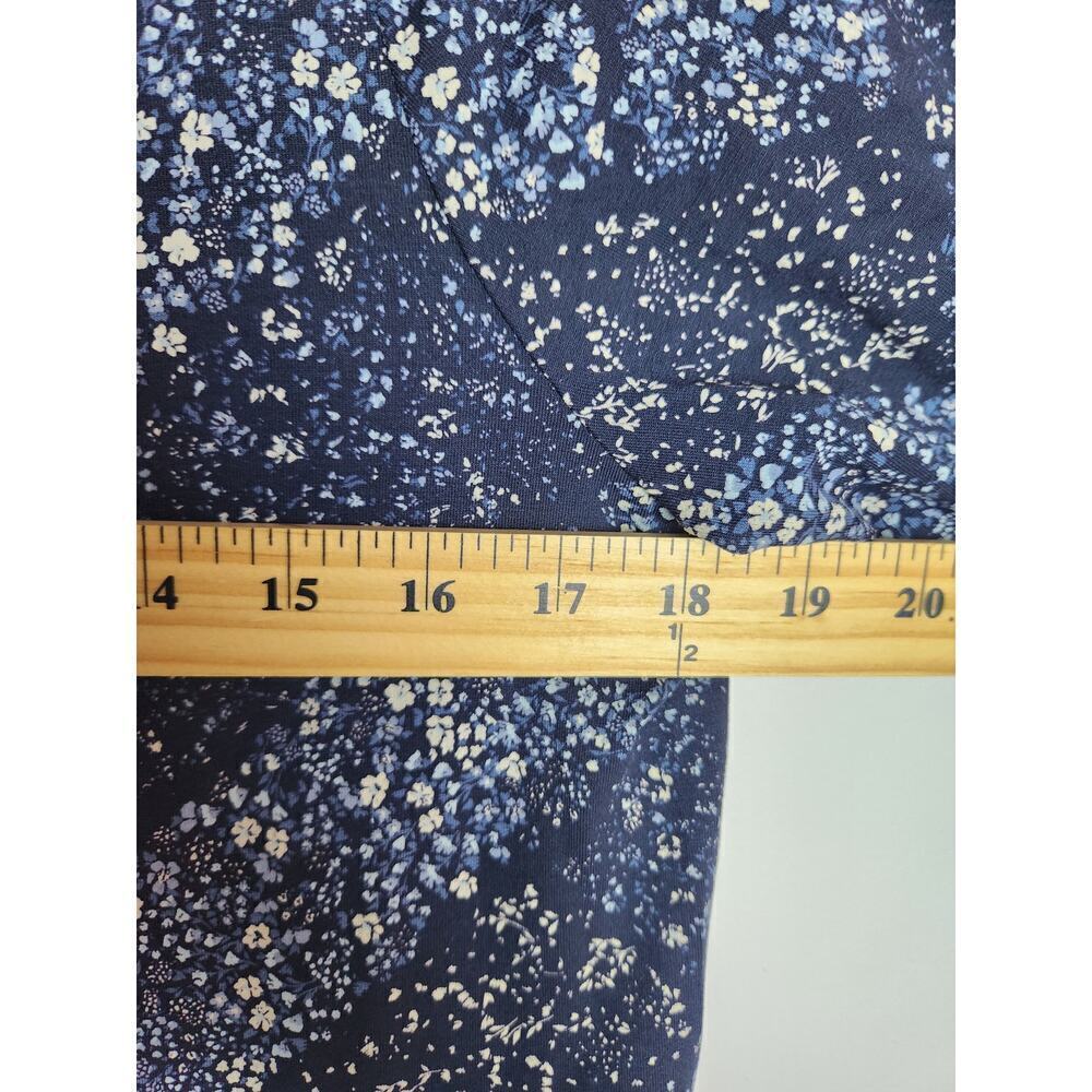 J Jill wearever collection knee length Careerwear dress sz M ditzy floral nwt - Picture 7 of 8